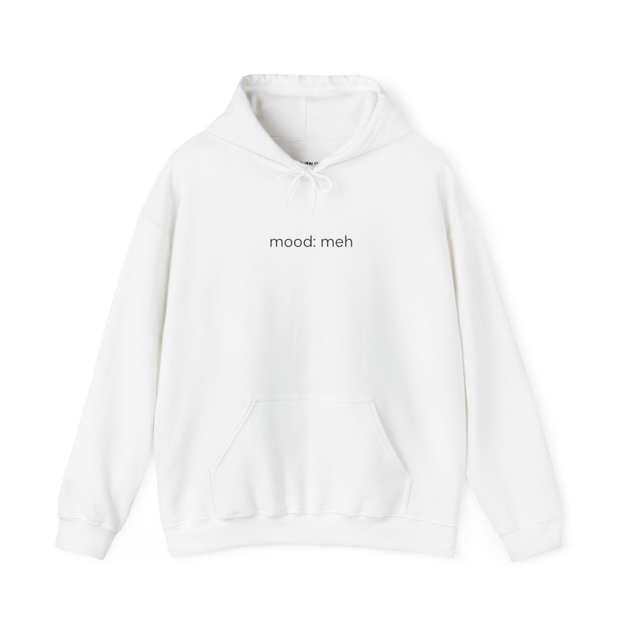 Barely Okay Hoodie- Meh