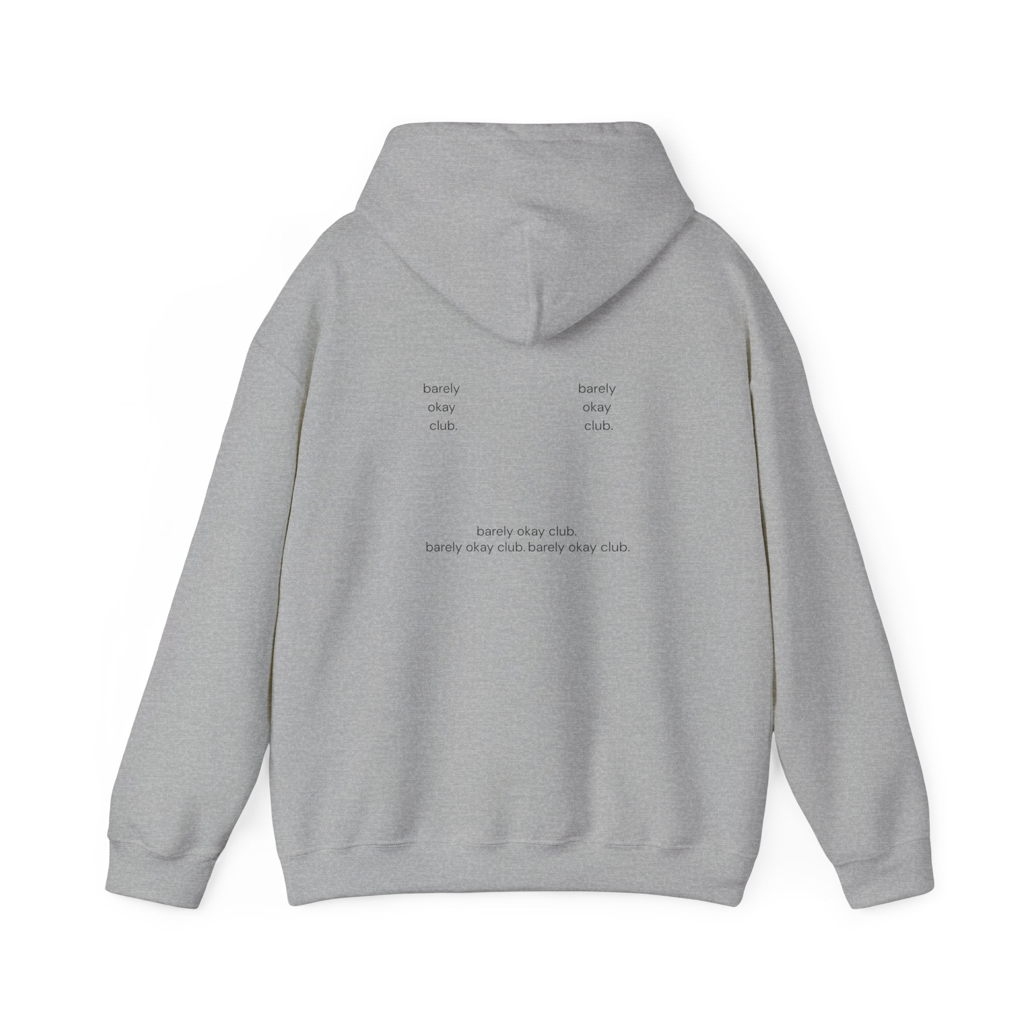 Barely Okay Hoodie- Meh