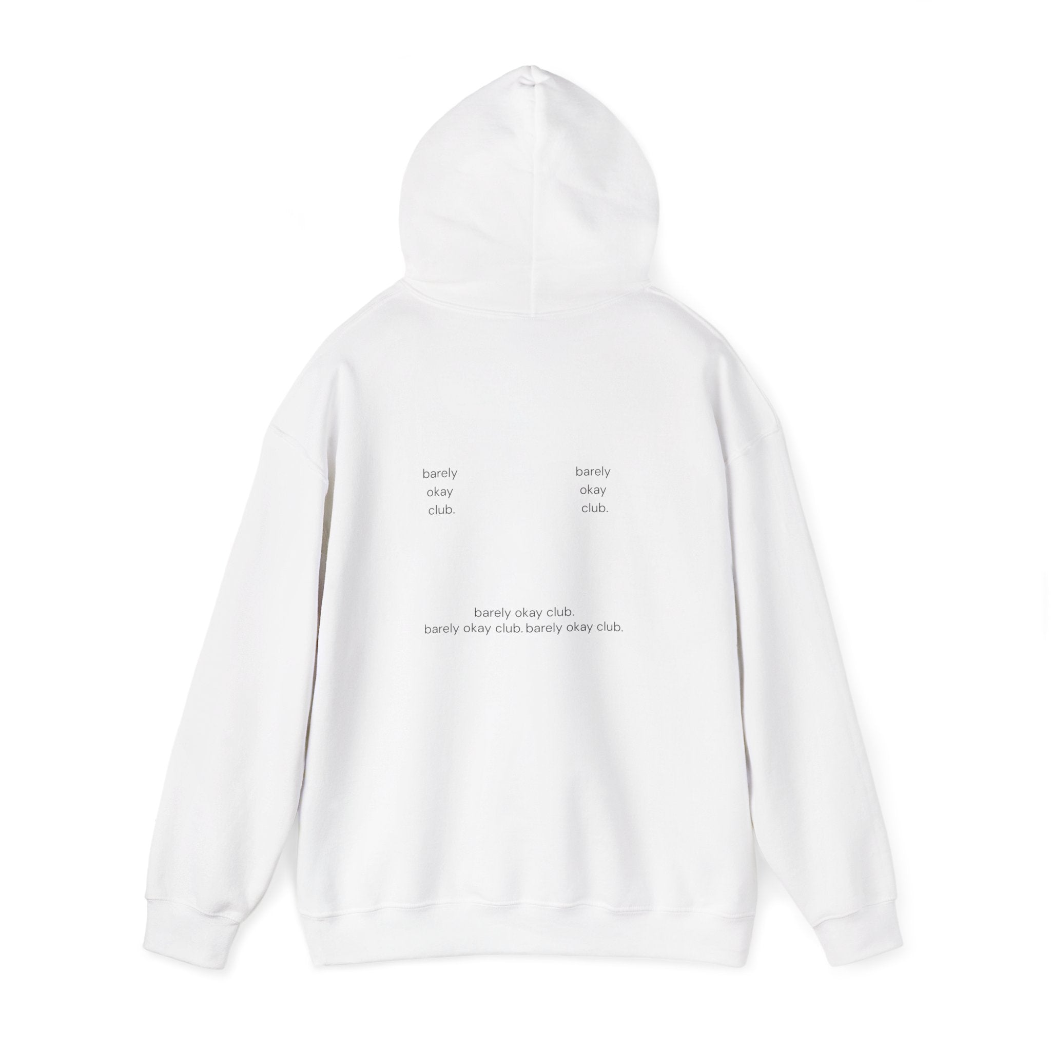 Barely Okay Hoodie- Meh