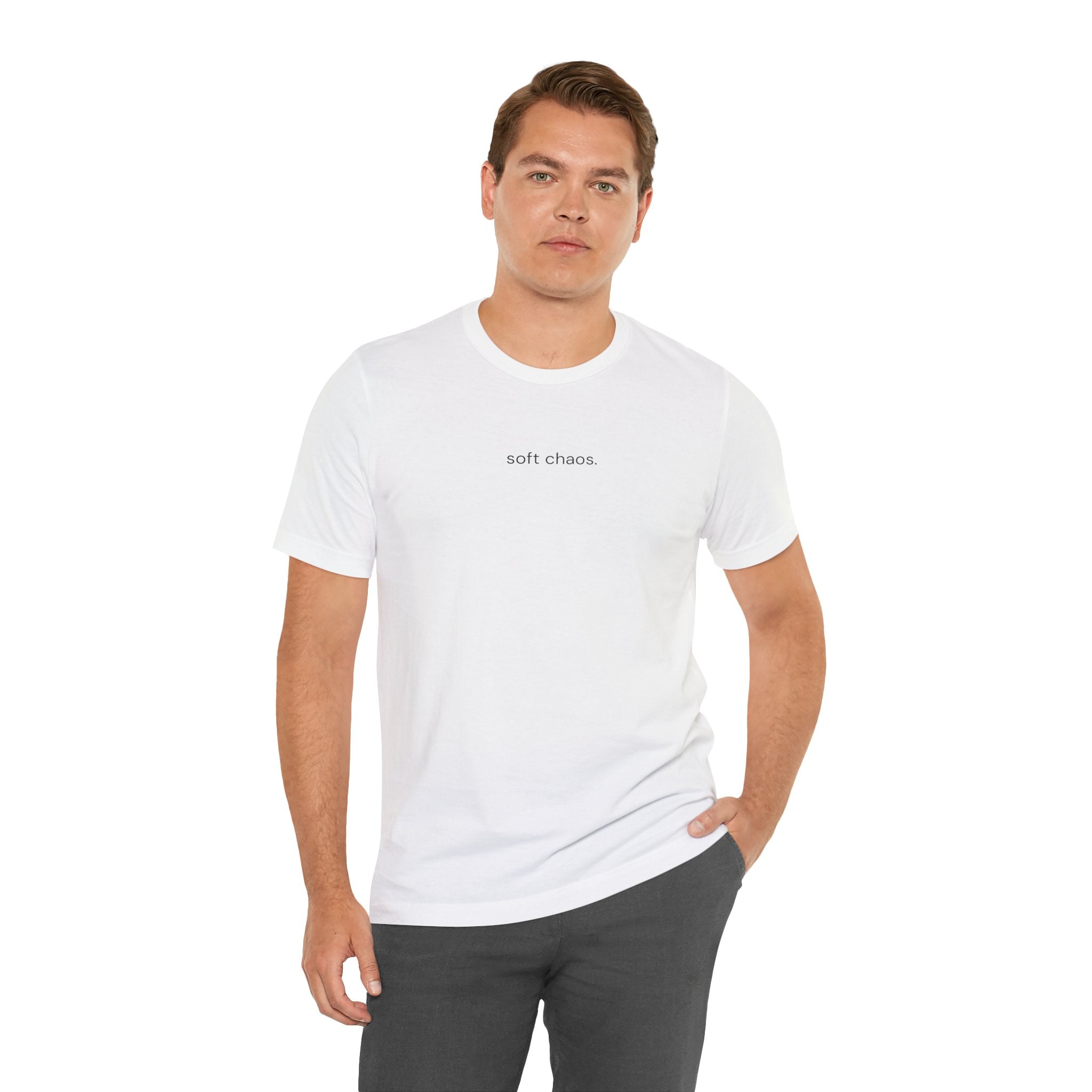 Barely Okay Tee- Soft Chaos