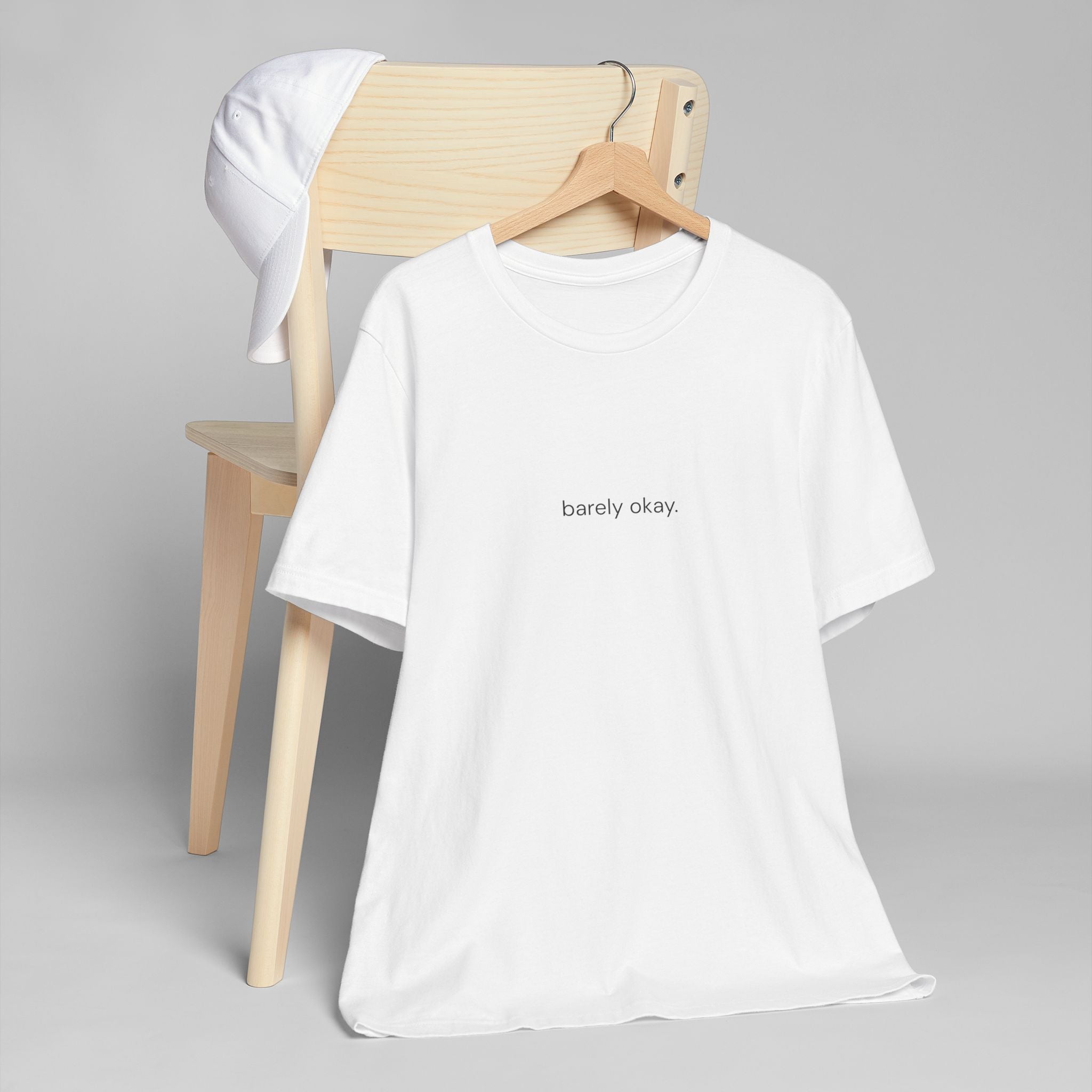 Barely Okay Tee- Barely Okay