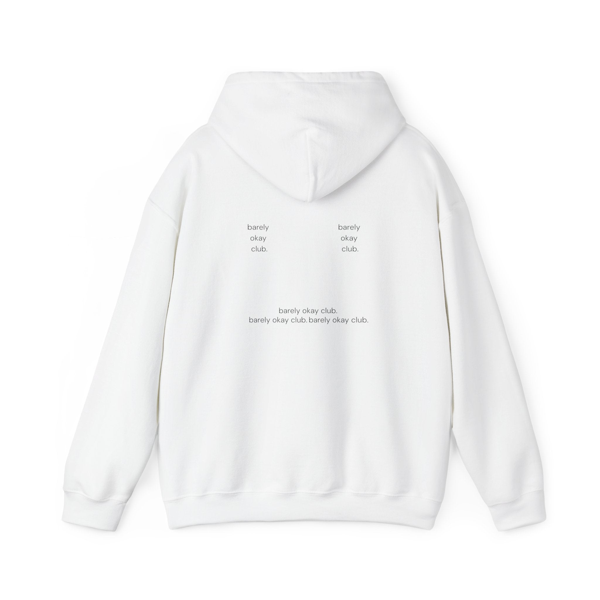 Barely Okay Hoodie- Meh